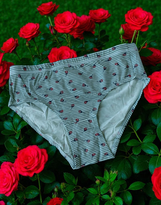 090825PS (E4346) VISMAY COZY PANTIES - Green