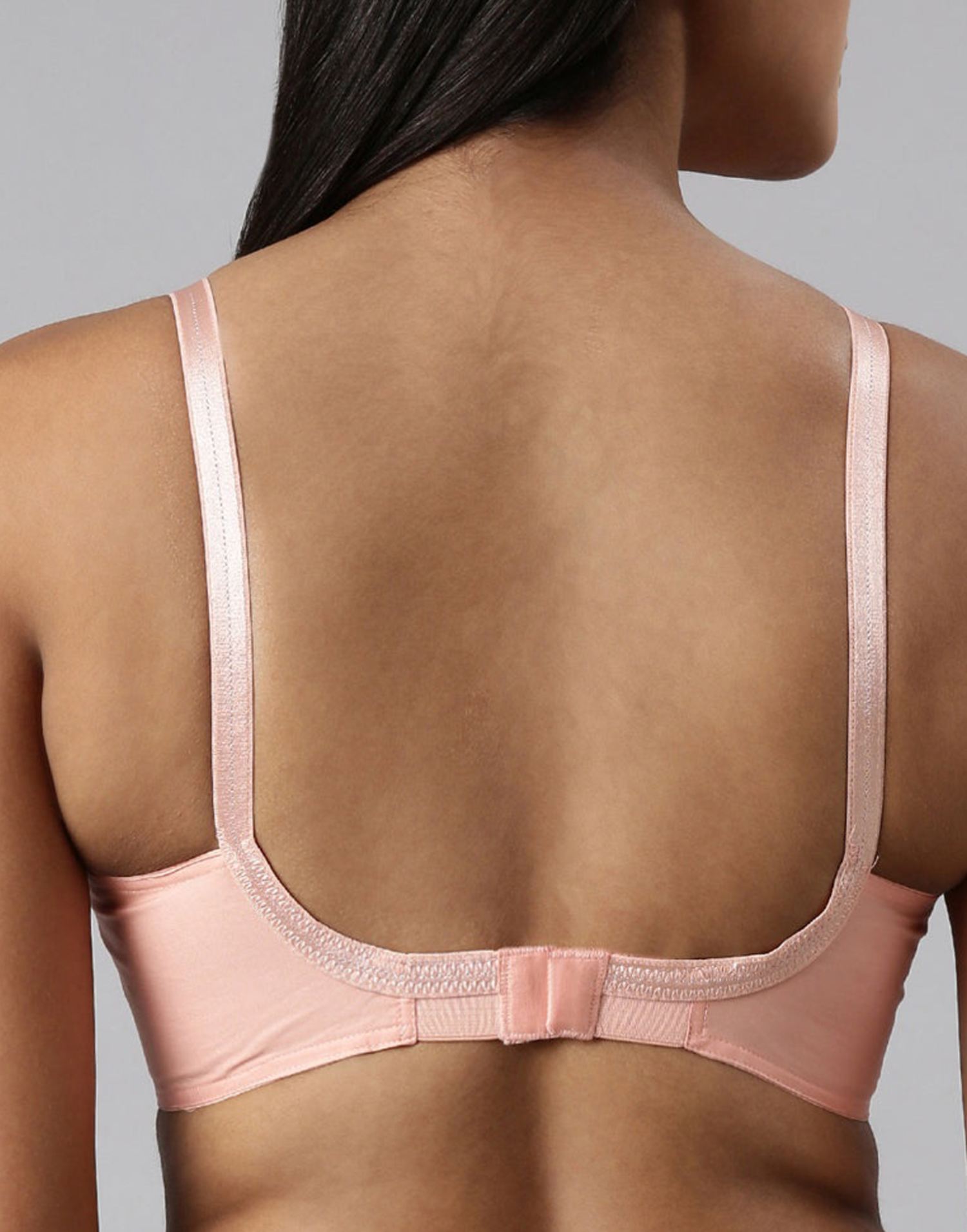 NON PADDED COTTON ROUND STITCH BRA BLOSSOM AUTHENTIC PEACH E3007- E3009-E3077 221025BR - ELENTRA DESIGNS BY NIMI HEINS