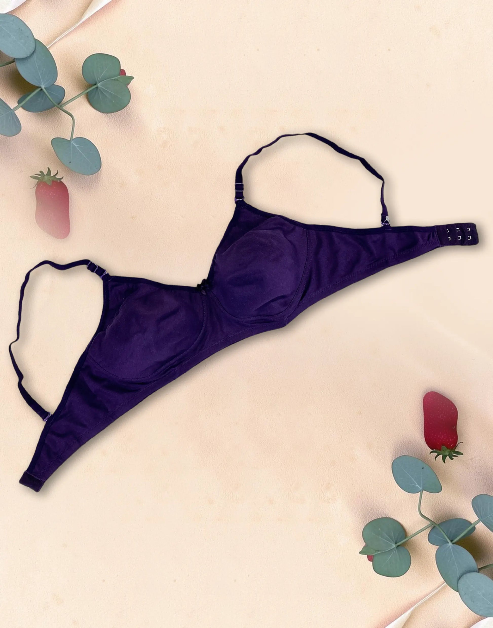 NON PADDED BRA (LILLYS OLIVE) VIOLET E6846 120626BR - ELENTRA DESIGNS BY NIMI HEINS