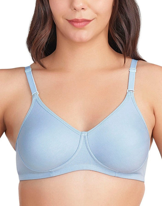 NON PADDED BRA VSTAR DAILY MOULD ESSENTIAL GLACIER LAKE E3429 130626BR - ELENTRA DESIGNS BY NIMI HEINS