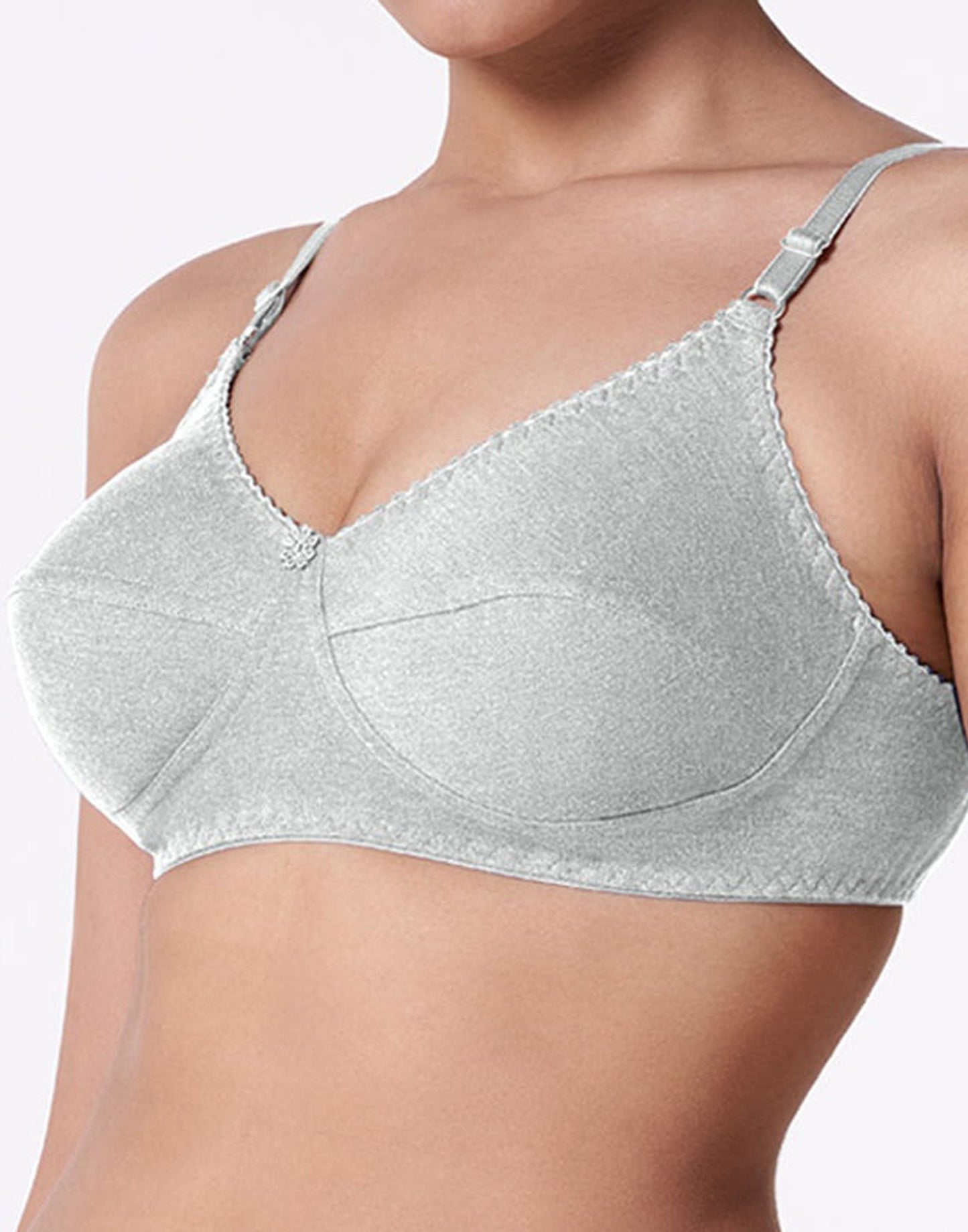 NON PADDED BRA BLOSSOM WINNERS GRAY MELANGE E1571 230626BR