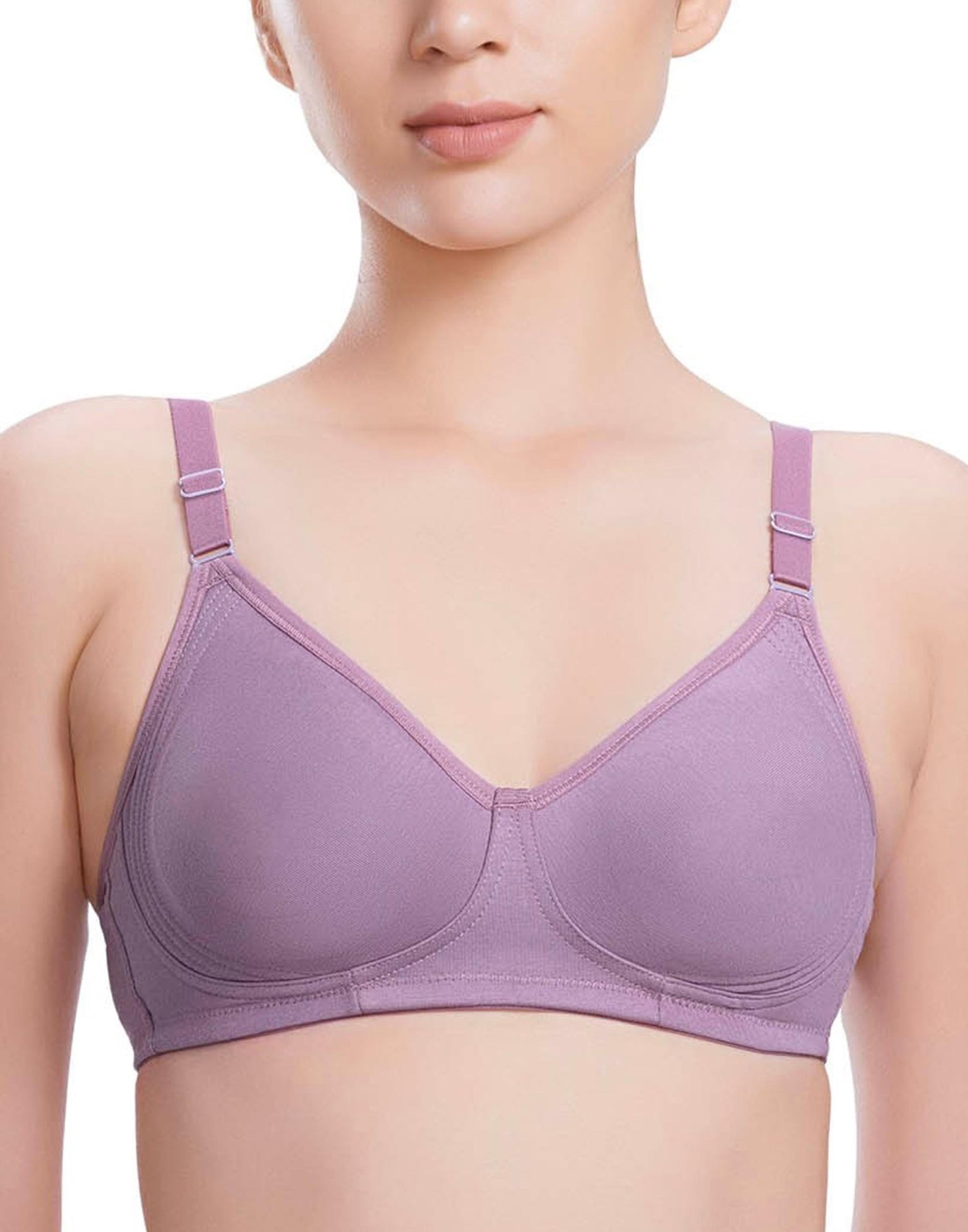 NON PADDED BRA VSTAR CIRCLE FIT GRAPE SHAKE E6428 130626BR - ELENTRA DESIGNS BY NIMI HEINS