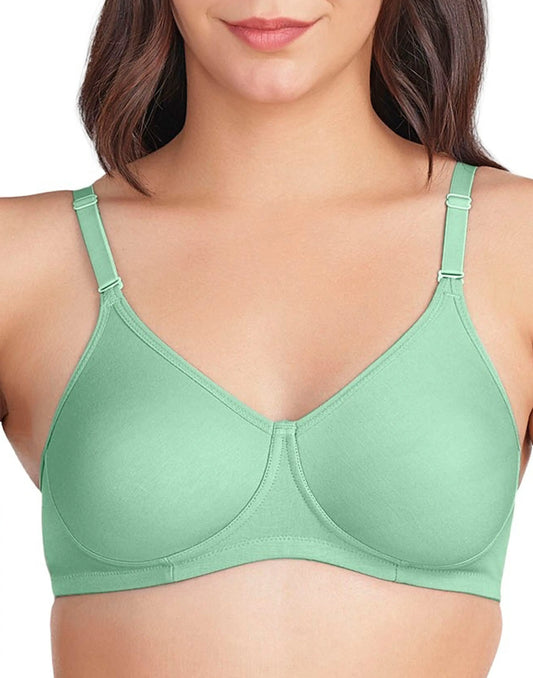 NON PADDED BRA VSTAR DAILY MOULD ESSENTIAL GRANITE GREEN E3429 130626BR - ELENTRA DESIGNS BY NIMI HEINS