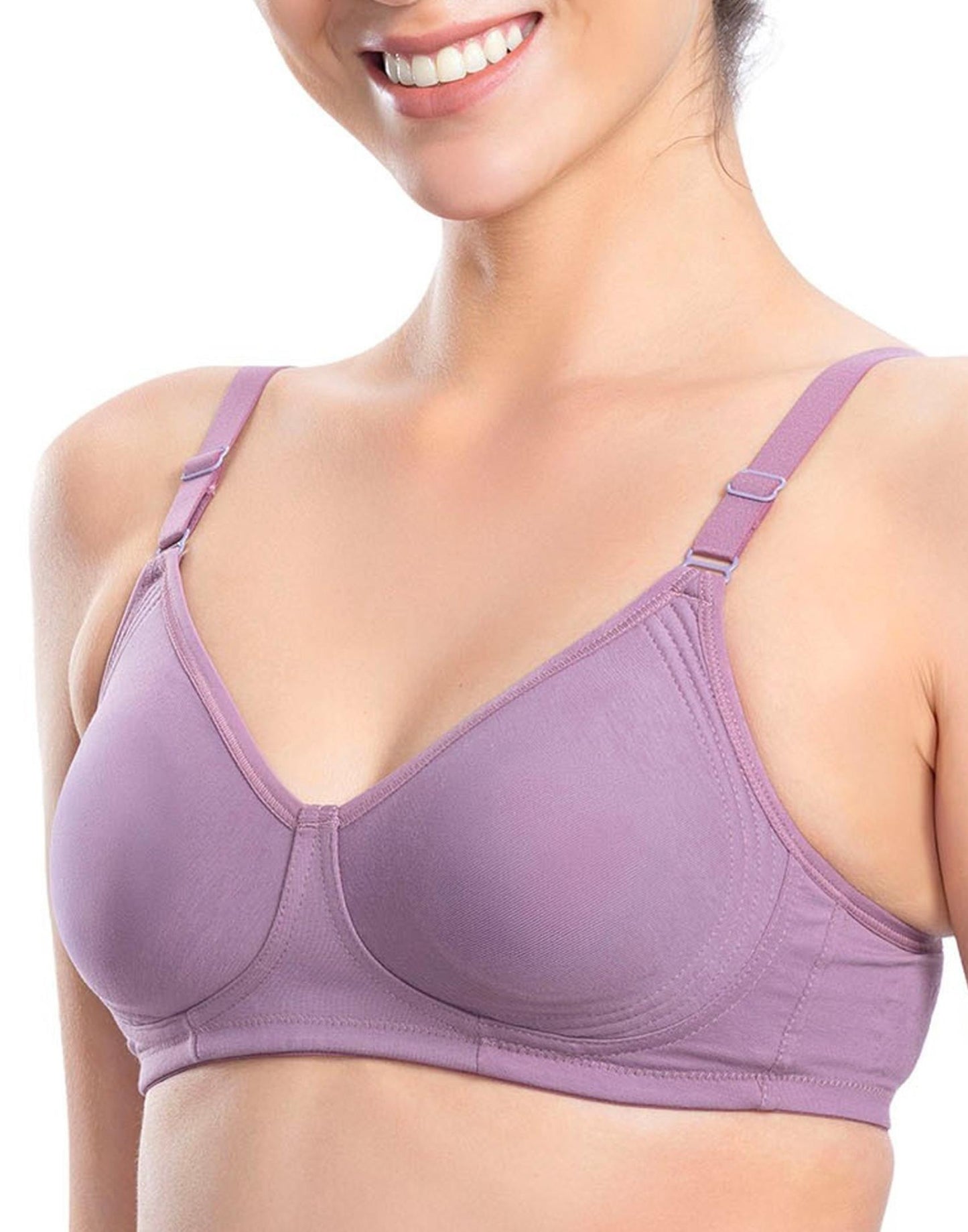 NON PADDED BRA VSTAR CIRCLE FIT GRAPE SHAKE E6428 130626BR - ELENTRA DESIGNS BY NIMI HEINS