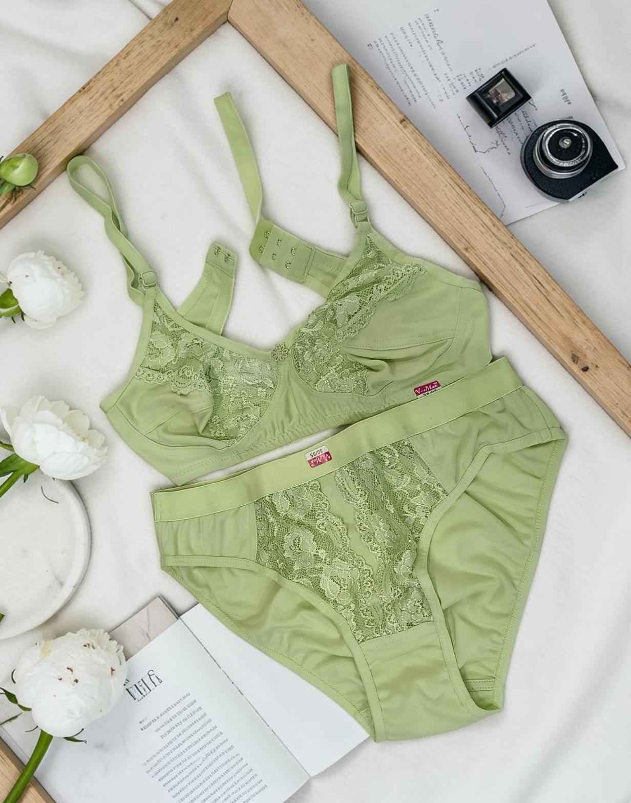 BRA N PANTY COMBO V-MAX PISTA GREEN (E6075-E6076) 310526BP
