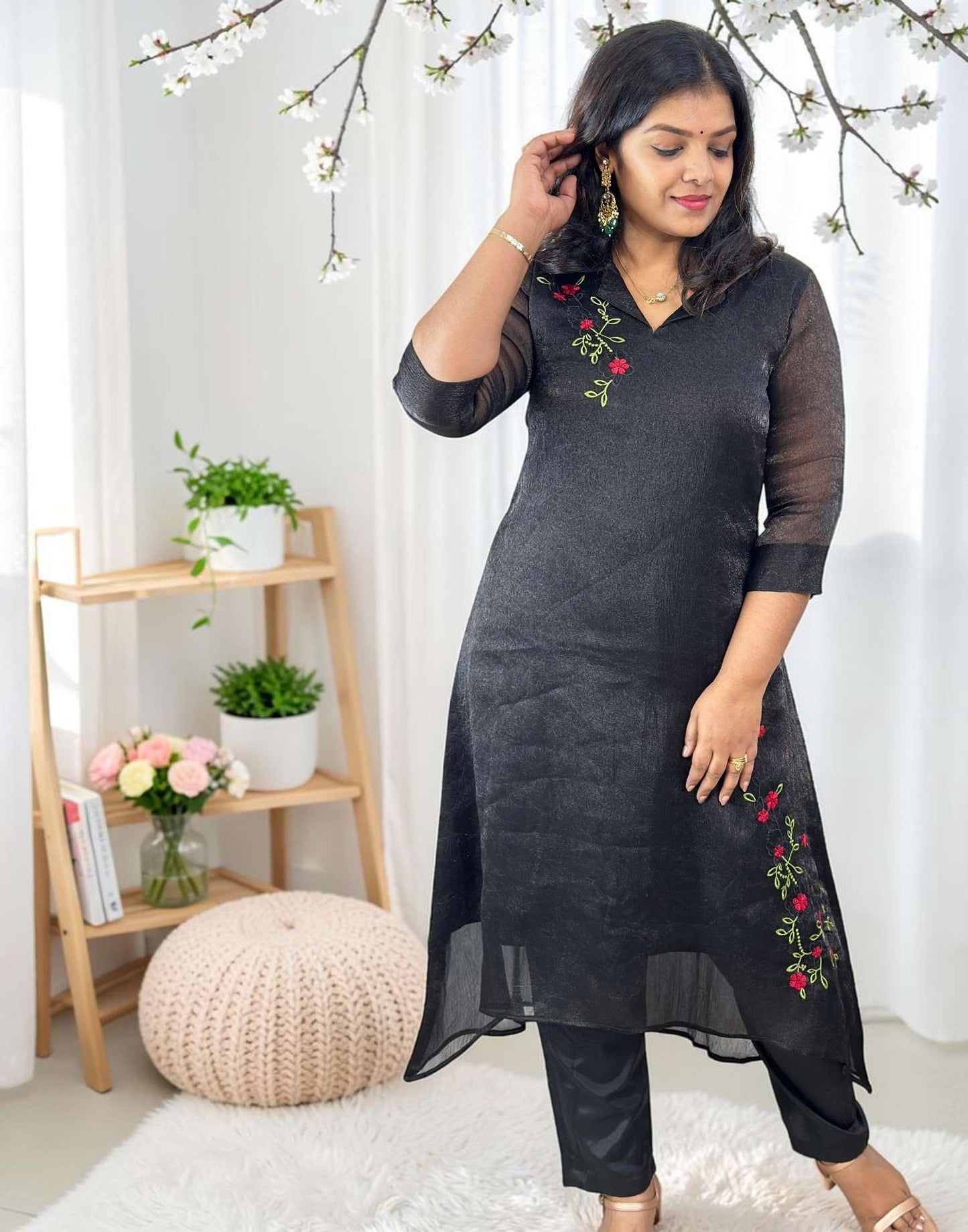 CO-ORD SET BLACK 280626CS