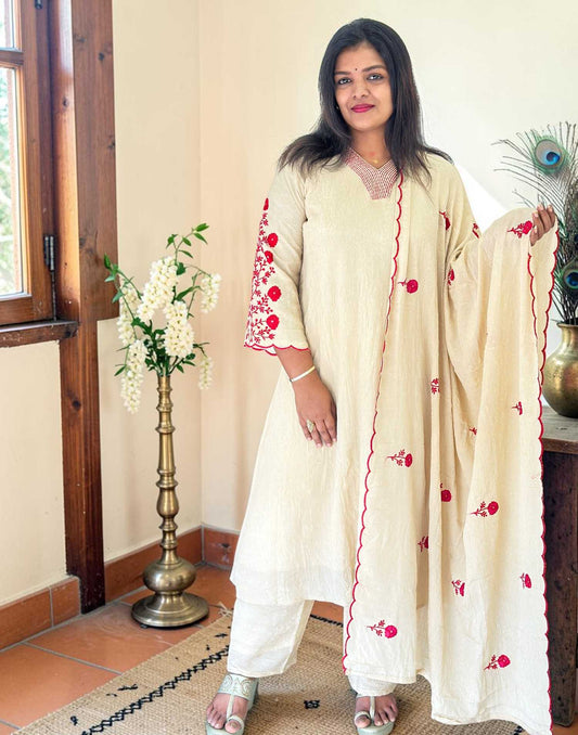 READY TO WEAR CREAM E7156 280726RW - ELENTRA DESIGNS BY NIMI HEINS
