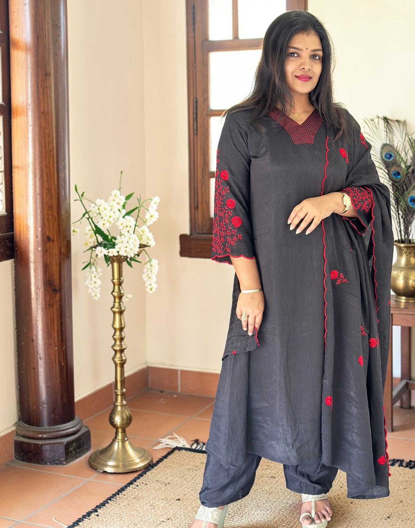 READY TO WEAR BLACK E7156 280726RW - ELENTRA DESIGNS BY NIMI HEINS