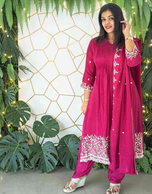 READY TO WEAR WINE E7156 270726RW - ELENTRA DESIGNS BY NIMI HEINS