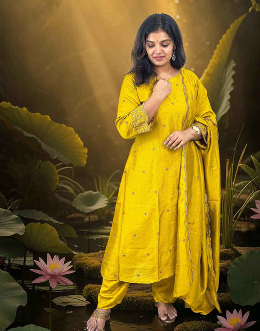 READY TO WEAR MUSTARD YELLOW E7156 310726RW