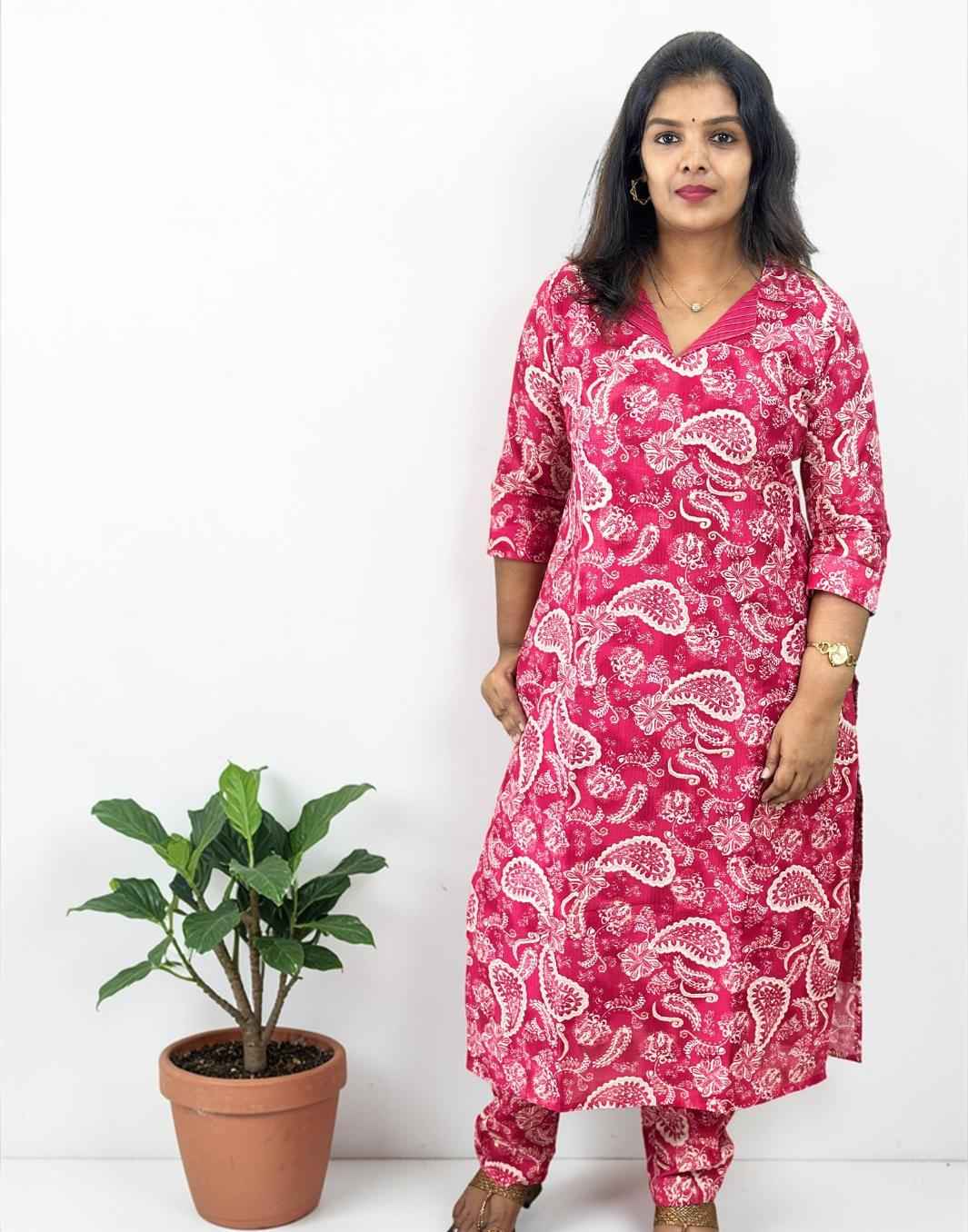 CO-ORD SET PINK E6862 020426KS - ELENTRA DESIGNS BY NIMI HEINS