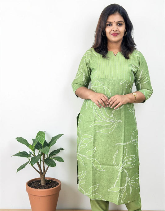 KURTIS PASTEL GREEN 250326K