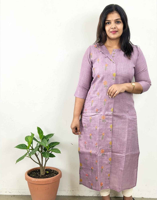 KURTIS DUSTY GRAPE E6885 070426K - ELENTRA DESIGNS BY NIMI HEINS