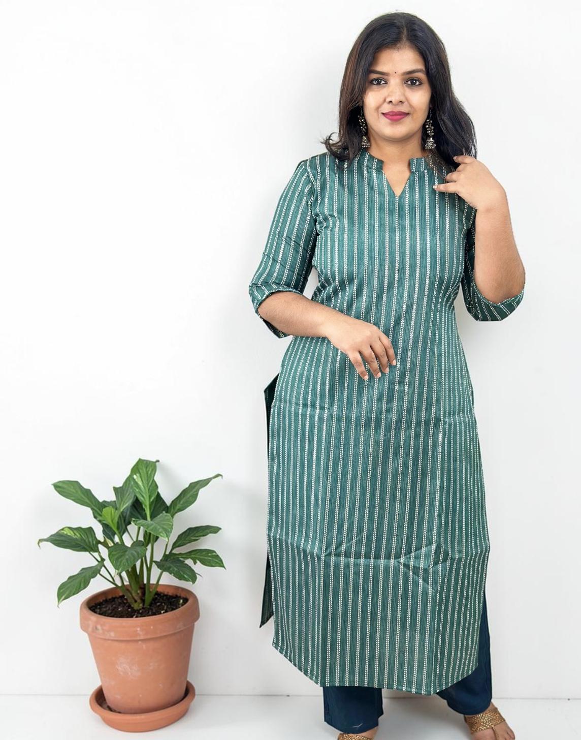 KURTIS GREEN E6881 100426K - ELENTRA DESIGNS BY NIMI HEINS