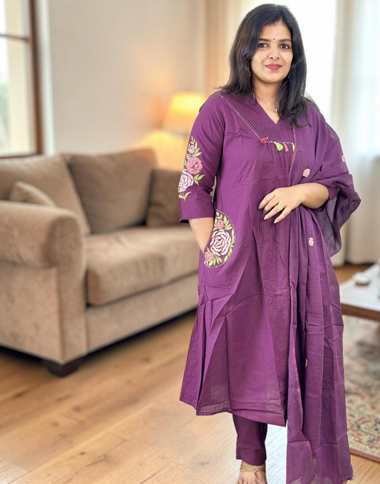 READY TO WEAR PURPLE E6920 250426RW - ELENTRA DESIGNS BY NIMI HEINS