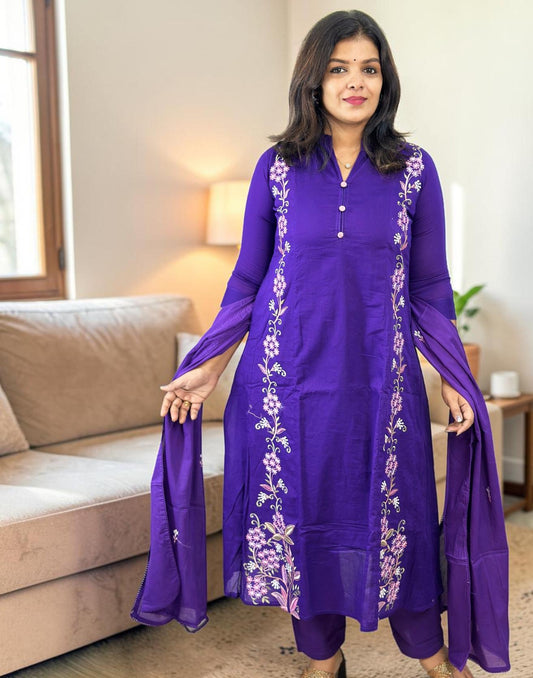 READY TO WEAR VIOLET E6922 010526RW - ELENTRA DESIGNS BY NIMI HEINS