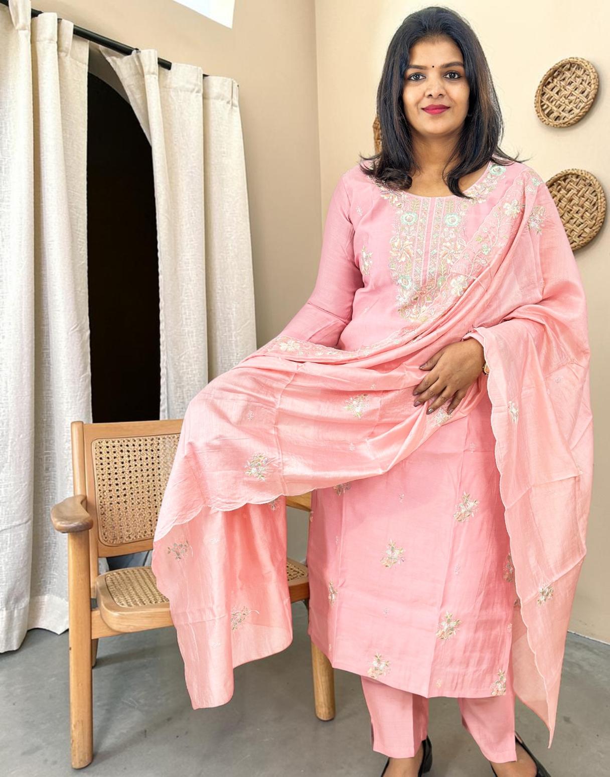 READY TO WEAR PINK E6921 070526RW - ELENTRA DESIGNS BY NIMI HEINS