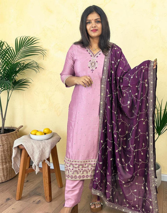READY TO WEAR ONION PINK E6947-51 250526RW - ELENTRA DESIGNS BY NIMI HEINS
