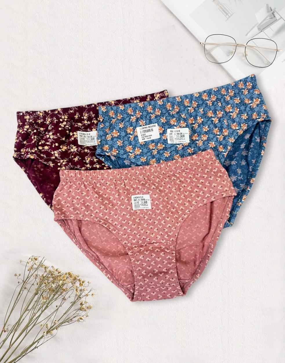 PANTY LYCHEE TEENS LIFESTYLE ASSORTED 9 (PACK OF 3) E7022 050626PY