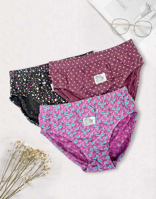 PANTY LYCHEE TEENS LIFESTYLE ASSORTED 7 (PACK OF 3) E7022 050626PY