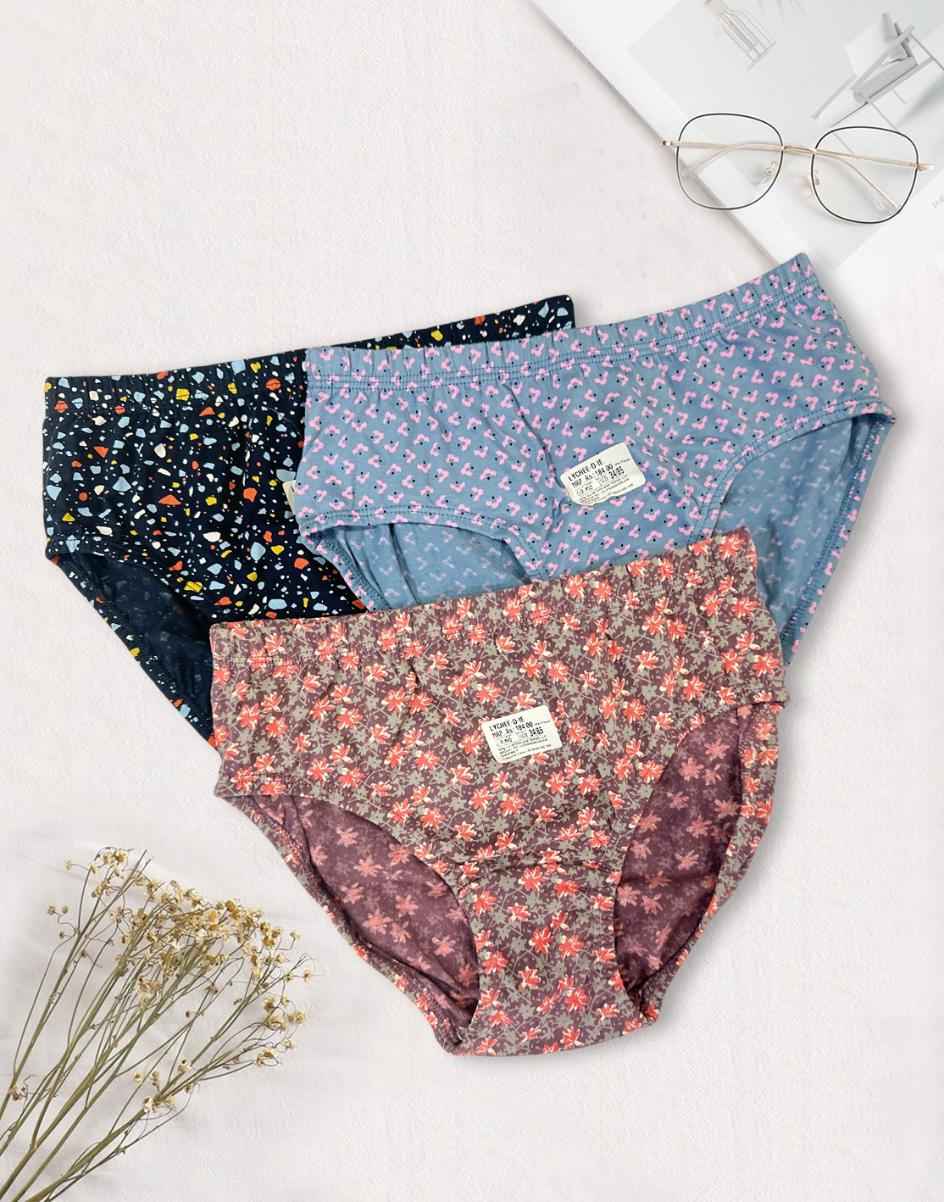 PANTY LYCHEE TEENS LIFESTYLE ASSORTED 6 (PACK OF 3) E7022 050626PY