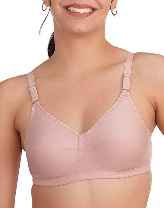NON PADDED BRA VSTAR CLASSIC COMFORT MISTY ROSE E7065 250626BR - ELENTRA DESIGNS BY NIMI HEINS