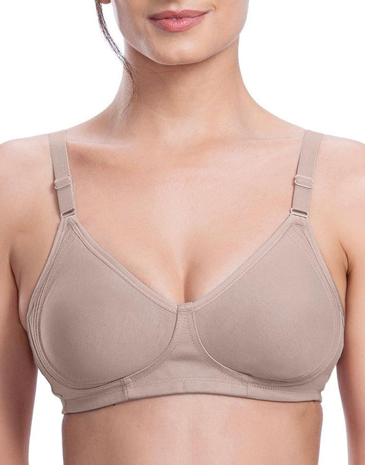 NON PADDED BRA VSTAR CIRCLE FIT MOCHA E6428 130626BR - ELENTRA DESIGNS BY NIMI HEINS