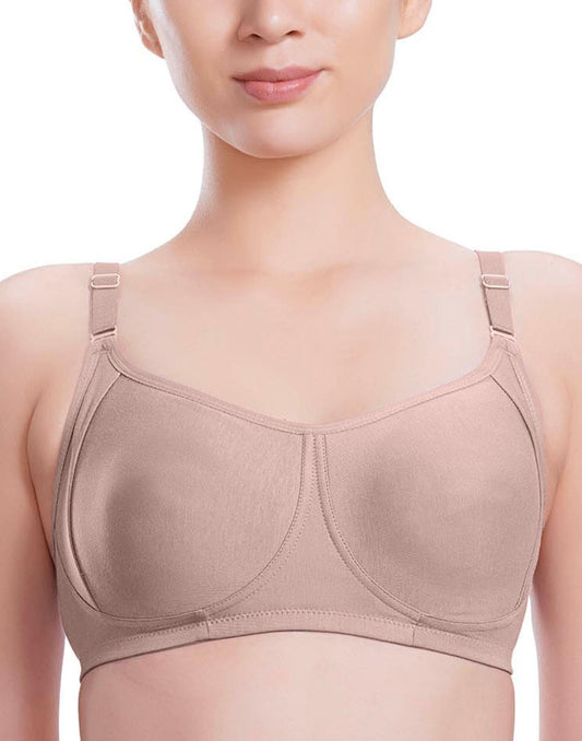 NON PADDED BRA VSTAR SHAPEUP MOULD MOCHA E6430 130626BR - ELENTRA DESIGNS BY NIMI HEINS