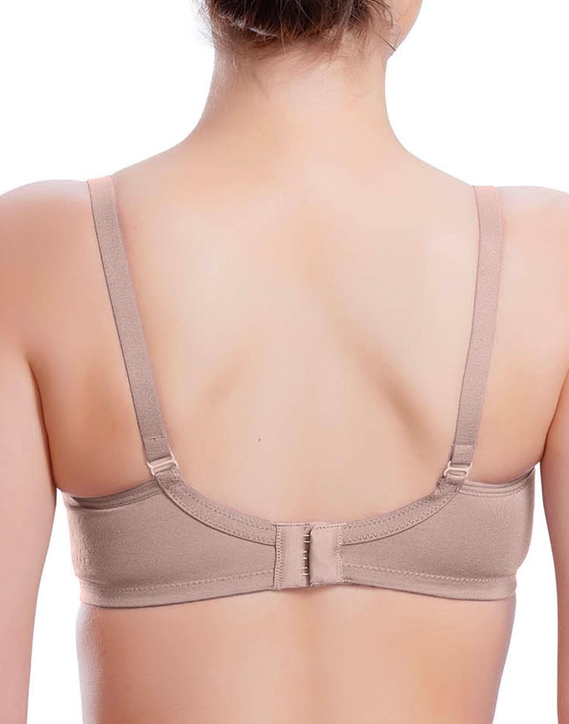 NON PADDED BRA VSTAR SHAPEUP MOULD MOCHA E6430 130626BR - ELENTRA DESIGNS BY NIMI HEINS