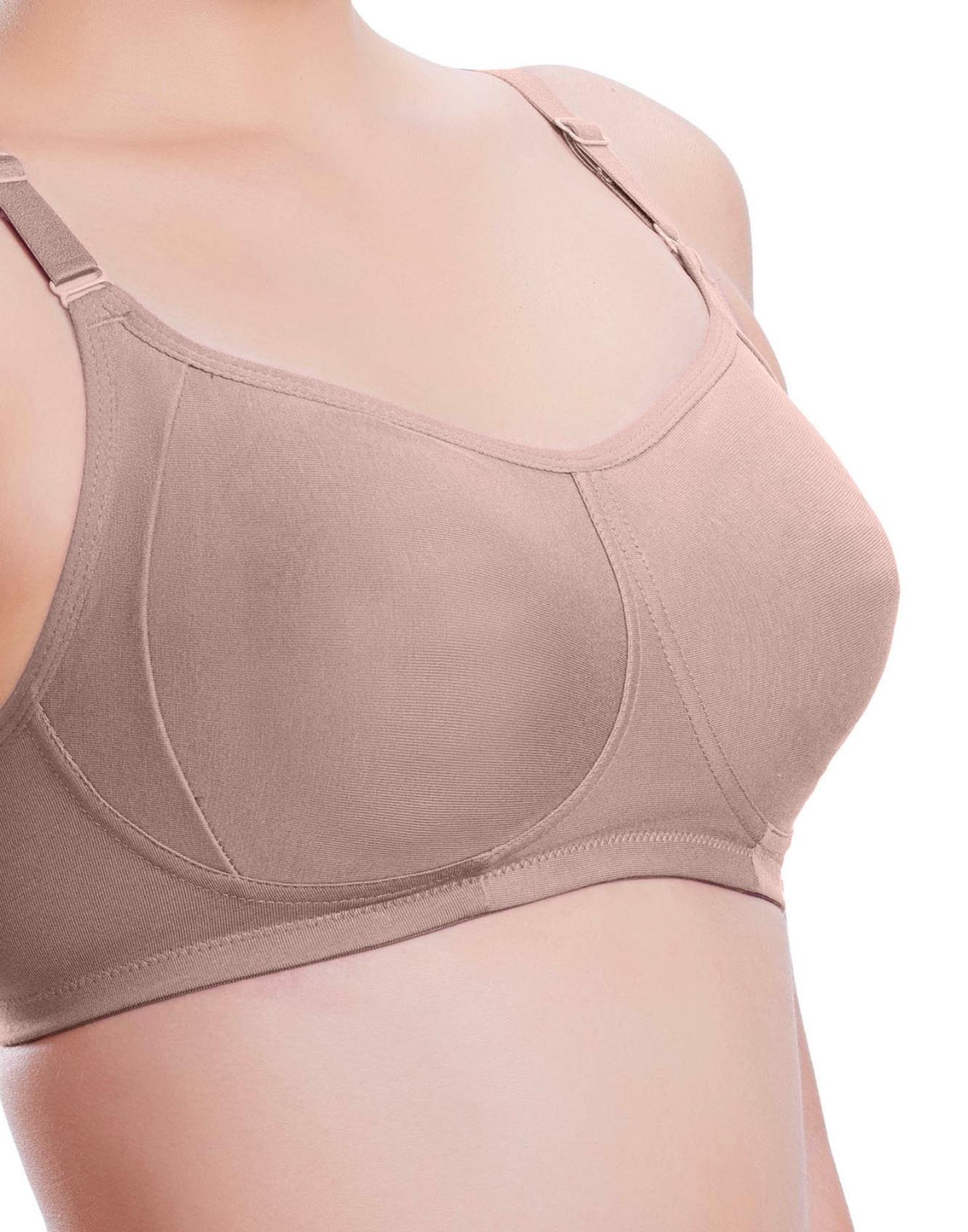 NON PADDED BRA VSTAR SHAPEUP MOULD MOCHA E6430 130626BR - ELENTRA DESIGNS BY NIMI HEINS