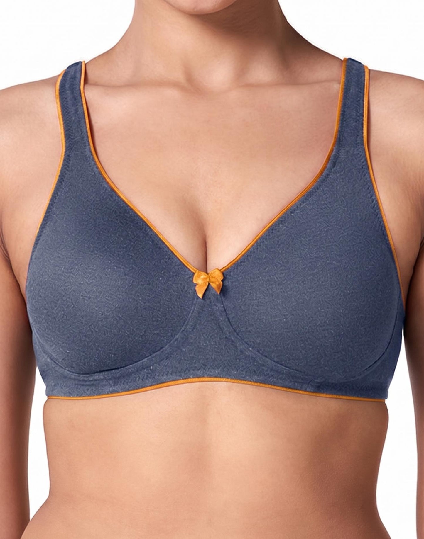 NON PADDED T-SHIRT BRA BLOSSOM BRILLIANT NAVY B4U1580 240625BR