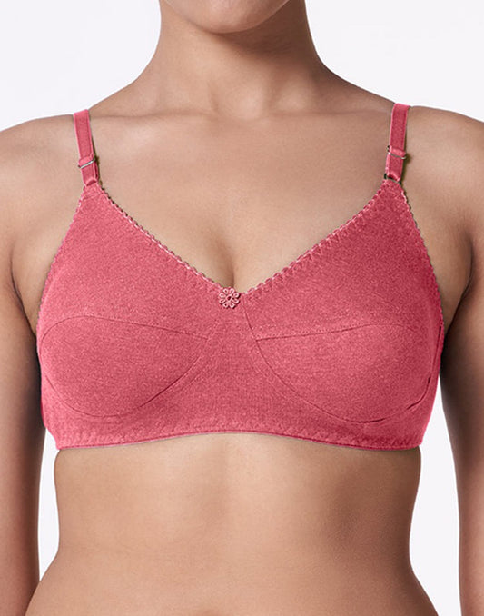 NON PADDED BRA BLOSSOM WINNERS PEACH MELANGE E1571 230626BR - ELENTRA DESIGNS BY NIMI HEINS