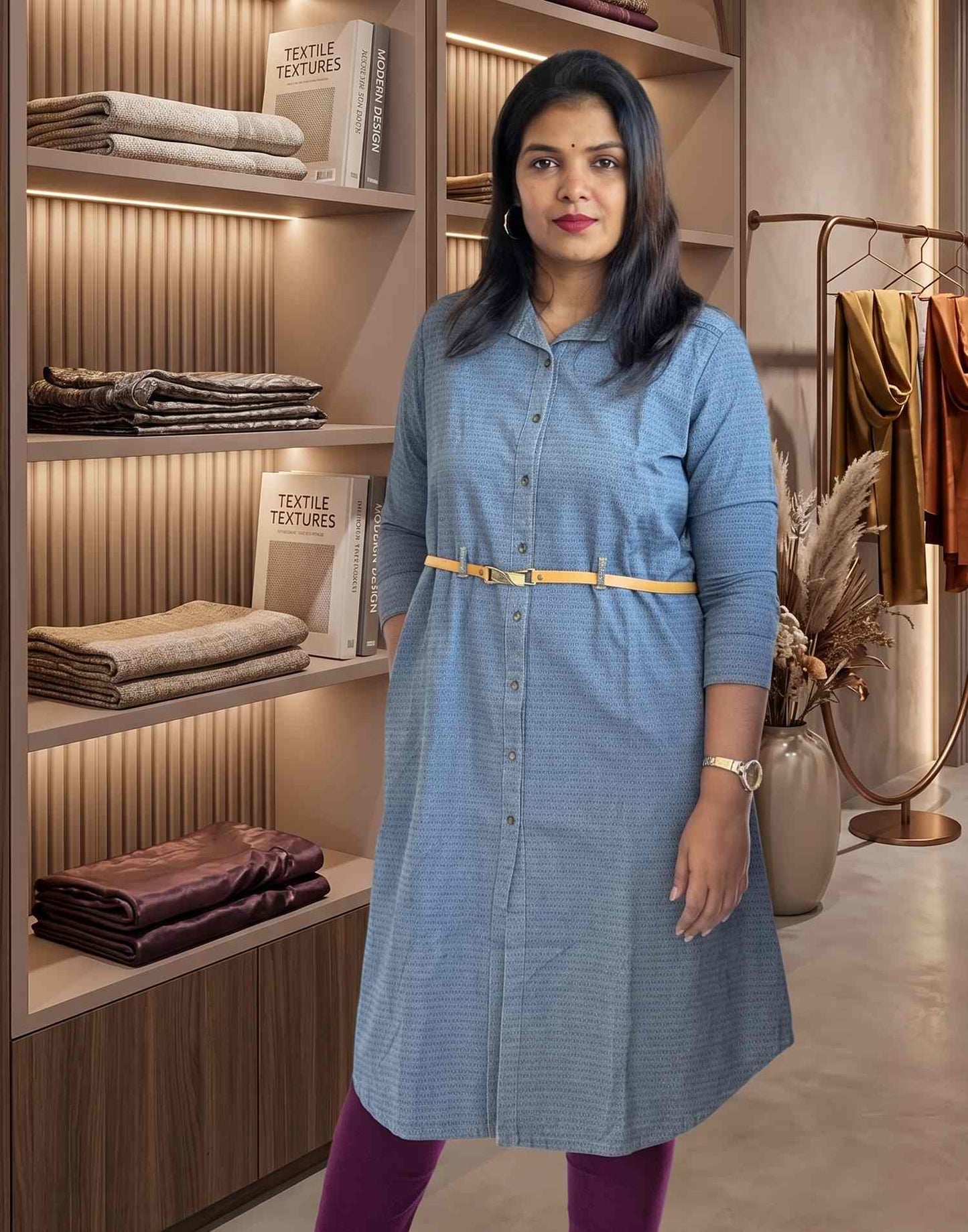 INDO-WESTERN OUTFITS DARK NAVY E1491 280726IW