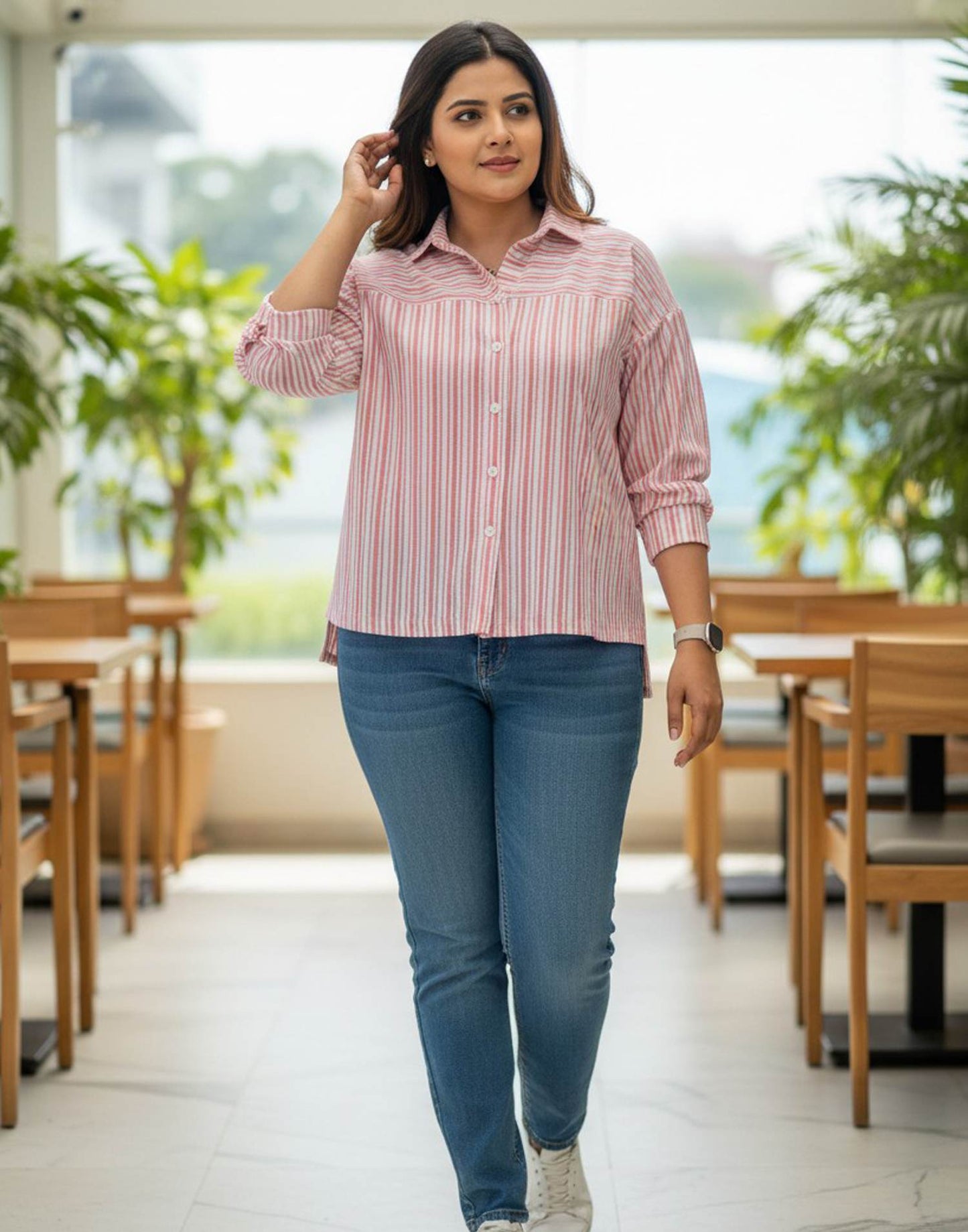SHORT TOP PEACH E6597 300626ST - ELENTRA DESIGNS BY NIMI HEINS