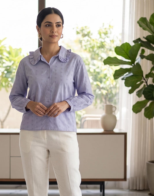 SHORT TOP LAILAC E4372 300626ST - ELENTRA DESIGNS BY NIMI HEINS