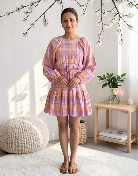 TUNICS ORANGE n PURPLE E4370 300626ST - ELENTRA DESIGNS BY NIMI HEINS