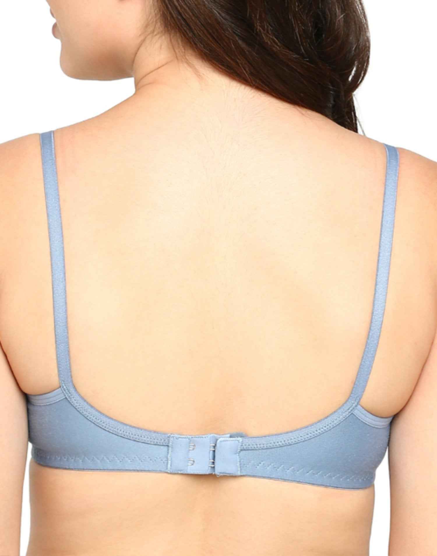 NON PADDED T-SHIRT BRA BLOSSOM GRACIOUS SILVER GRAY E3008-E3011 110625BR