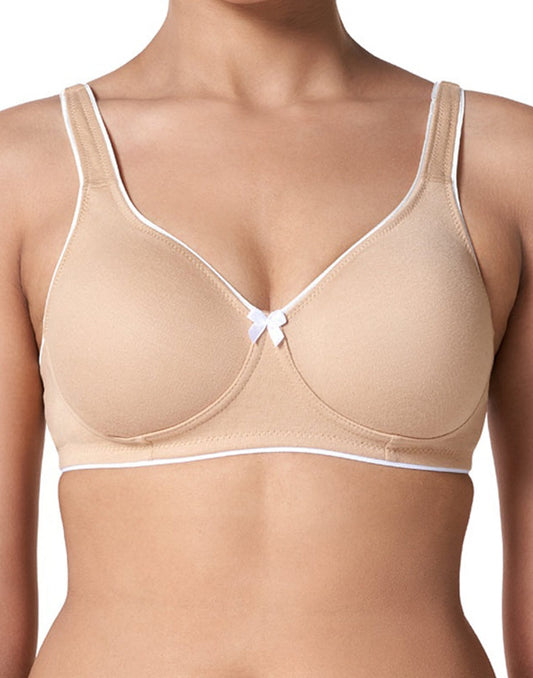 NON PADDED T-SHIRT BRA BLOSSOM BRILLIANT SKIN B4U1580 240625BR - ELENTRA DESIGNS BY NIMI HEINS