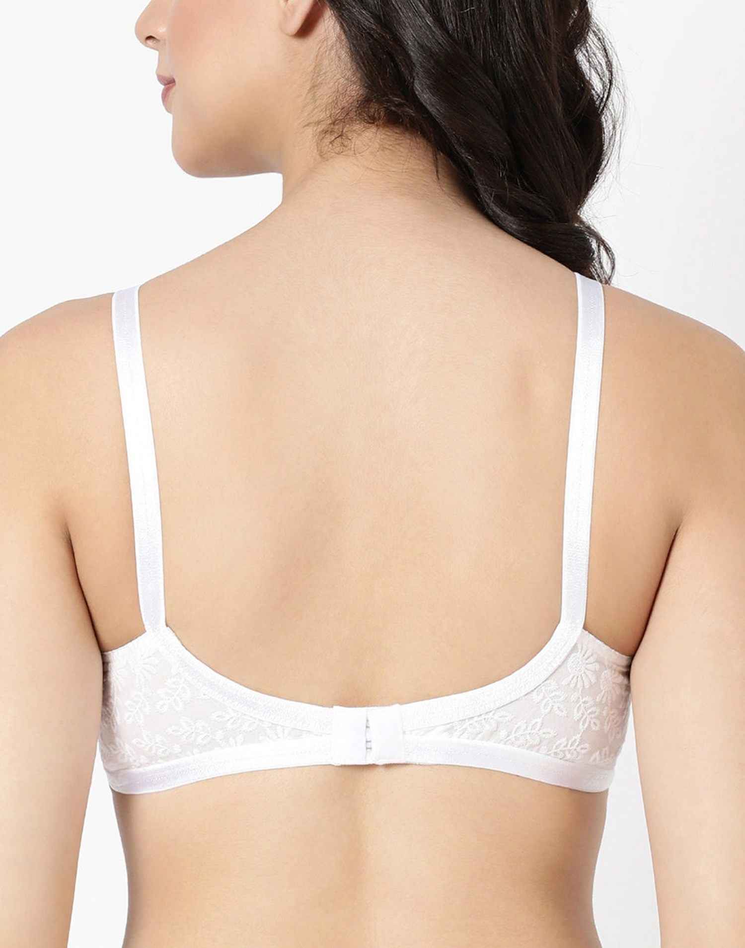 NON PADDED BRA BLOSSOM TRUST ME WHITE E3174 251025BR (Copy)