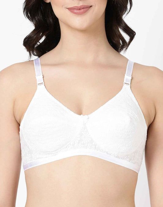 NON PADDED BRA BLOSSOM TRUST ME WHITE E3174 251025BR (Copy)