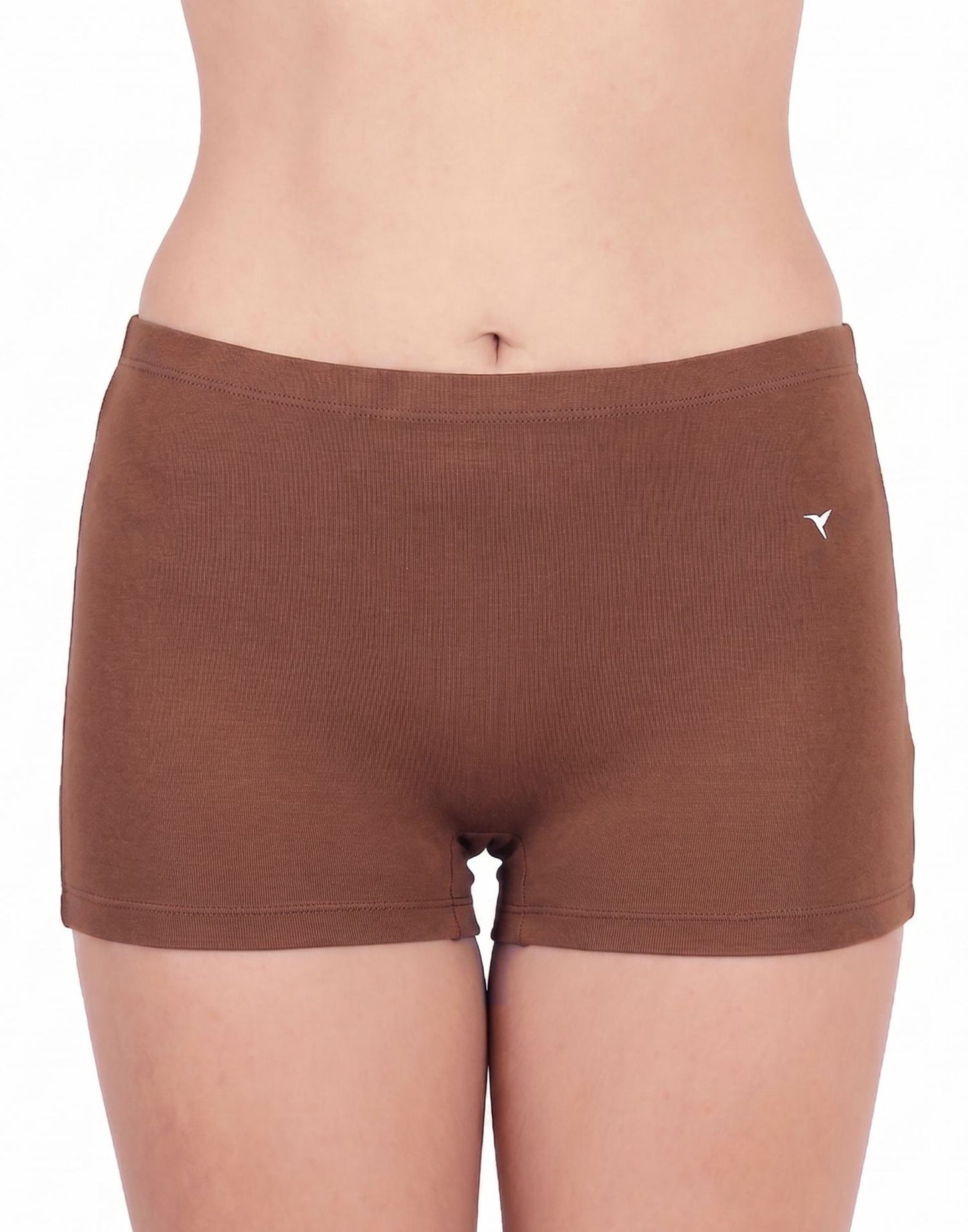 SHORTS PANTY BLOSSOM FEATHER LIGHT BROWN E6431 190925PS - ELENTRA DESIGNS BY NIMI HEINS