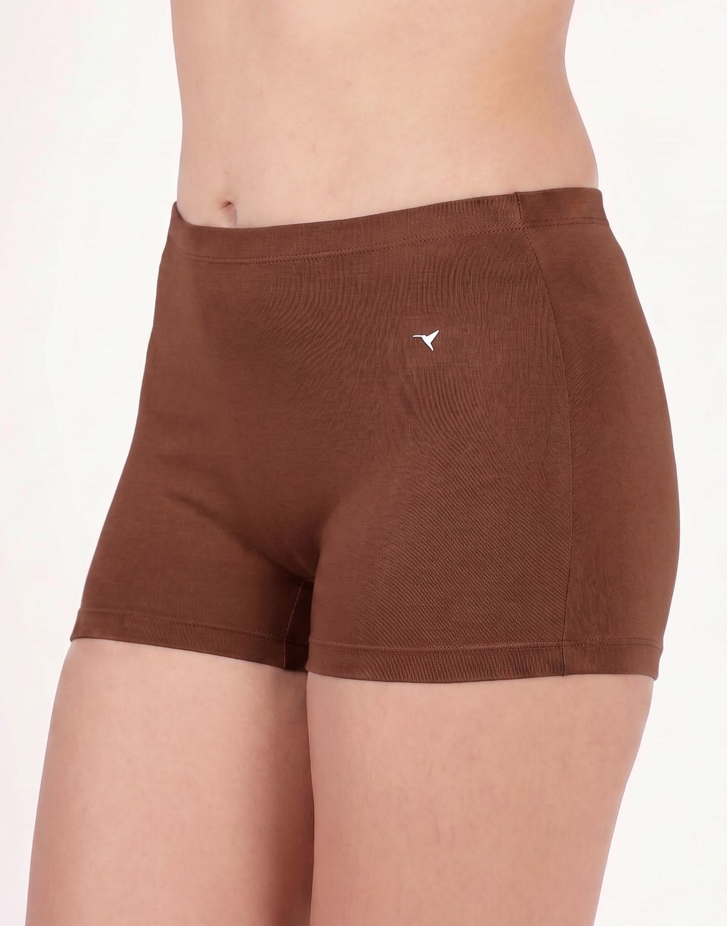 SHORTS PANTY BLOSSOM FEATHER LIGHT BROWN E6431 190925PS - ELENTRA DESIGNS BY NIMI HEINS