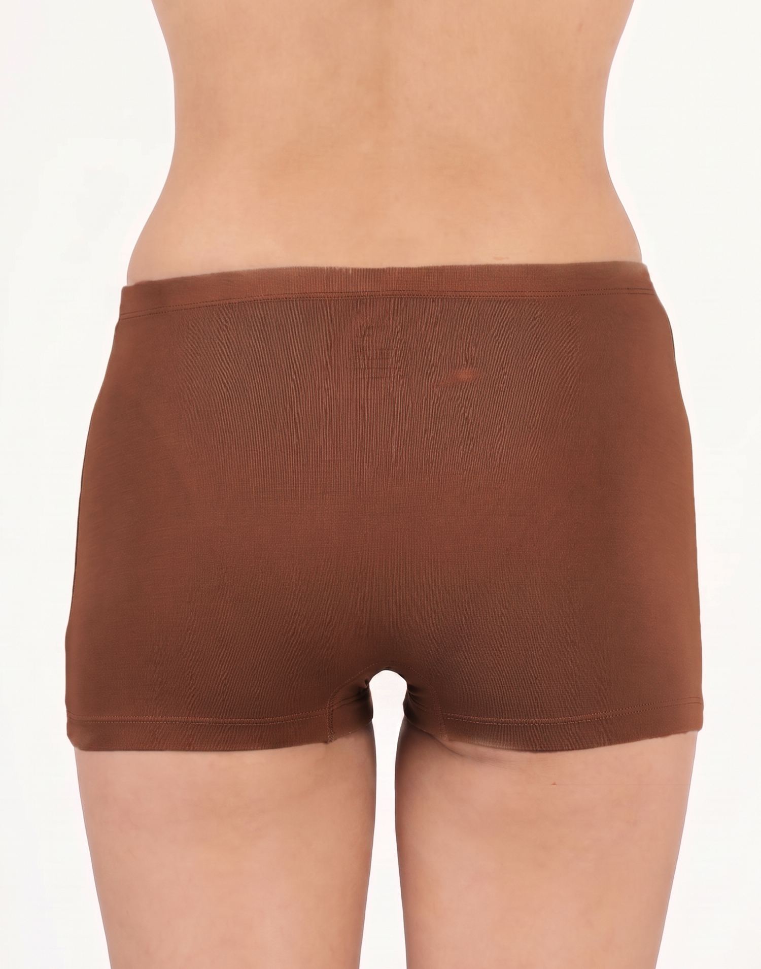 SHORTS PANTY BLOSSOM FEATHER LIGHT BROWN E6431 190925PS - ELENTRA DESIGNS BY NIMI HEINS