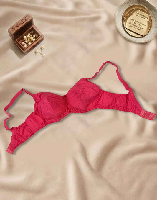 NON PADDED SAREE BRA COLLIN COUTURE PEACHES PINK E5461 120626BR