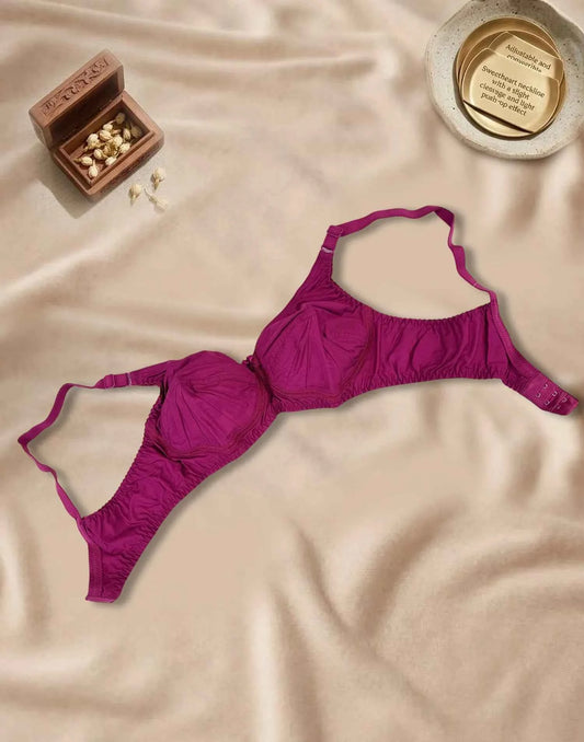 NON PADDED SAREE BRA COLLIN COUTURE L.WINE E5461 120626BR