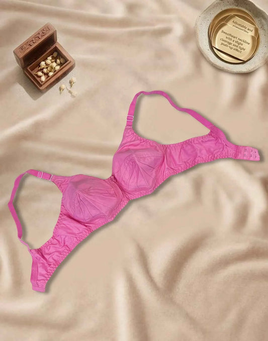 NON-PADDED SAREE BRA COLLIN COUTURE PINK E5461 120626BR
