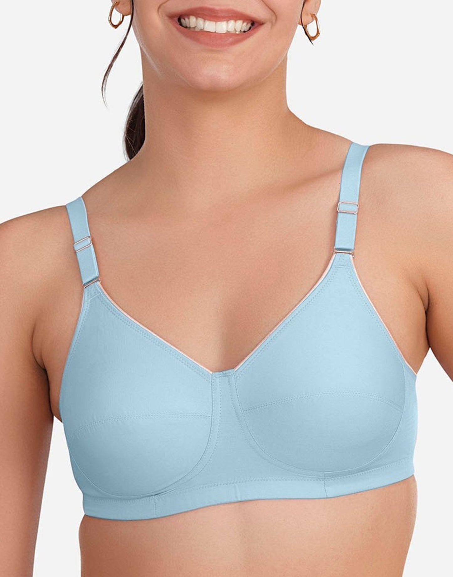 NON PADDED BRA VSTAR CLASSIC COMFORT CANAL BLUE E7065 250626BR