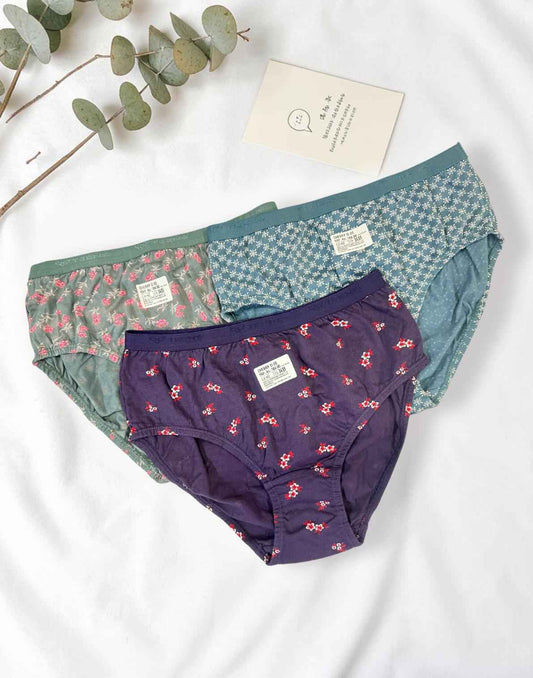 PANTY CHERRY TEENS LIFESTYLE ASSORTED 6 (PACK OF 3) E7022 040626PY