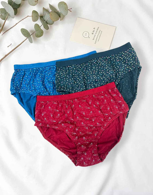 PANTY CHERRY TEENS LIFESTYLE ASSORTED 11 (PACK OF 3) E7022 040626PY