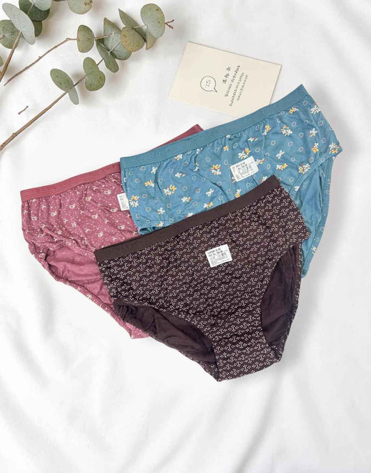 PANTY CHERRY TEENS LIFESTYLE ASSORTED 2 (PACK OF 3) E7022 040626PY